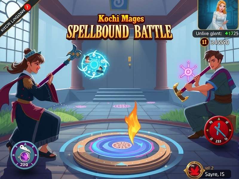 Indian players enjoying Kochi Mages Spellbound Battle