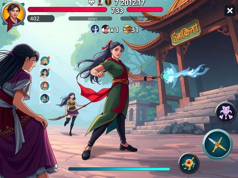 Kochi Mages Spellbound Battle gameplay